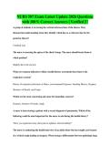 NURS 507 Exam Latest Update 2026 Questions&NewLine;with 100&percnt; Correct Answers &vert; Verified 