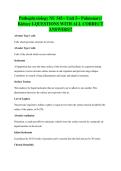 Pathophysiology NU 545-- Unit 5-- Pulmonary&sol;&NewLine;Kidney I-QUESTIONS WITH ALL CORRECT&NewLine;ANSWERS&excl;