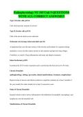 Pathophysiology NU 545 Unit 5-QUESTIONS&NewLine;WITH ALL CORRECT ANSWERS