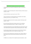 DBMS EXAM 3 Questions and Answers Latest Graded A&plus;