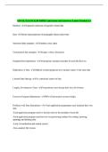 FINAL EXAM 3230 DBMS Questions and Answers Latest Graded A&plus;