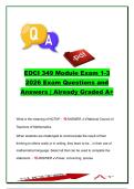 EDCI 349 Mathematics Education Module Exam 1&ndash;3 2026 &vert; 150&plus; Exam Questions & Answers &vert; NCTM Standards&comma; Problem Solving&comma; Mathematical Discourse & Teaching Practices &vert; Elementary Mathematics Education Course