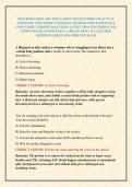 REDCROSS LIFEGUARD TEST LATEST 2026&sol;2027COMPLETE ACTUAL QUESTIONS AND CORRECT DETAILED ANSWERS WITH RATIONALES &lpar;100&percnt; EXPERT VERIFIED SOLUTIONS&rpar; LATEST UPDATED VERSION 2026 EDITION &vert;GUARANTEED PASS A&plus; &lpar;BRAND NEW&excl;&rpar; FULL REVISED REDCROSS LIFEGUARD APPROVED E