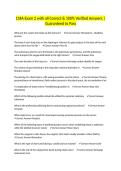 CSFA Exam 2 with all Correct & 100&percnt; Verified Answers &vert;Guaranteed to Pass