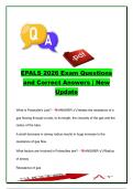 EPALS Pediatric Advanced Life Support Exam 2026 &vert; 500&plus; Exam Questions & Correct Answers &vert; Airway Management&comma; Resuscitation&comma; Trauma&comma; DKA & Pediatric Emergencies &vert; Advanced Pediatric Emergency Medicine