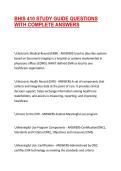 BHIS 410 STUDY GUIDE QUESTIONS WITH COMPLETE ANSWERS