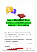 EPALS PEDIATRIC ADVANCED LIFE SUPPORT EXAM COMPLETE PACKAGE DEAL