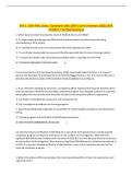 BSA 1 - BSA-AML Exam &vert; Questions with 100&percnt; Correct Answers 2025&sol;2026&NewLine;UPDATE &vert; Verified Solutions