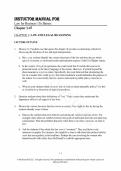Instructor Solution Manual for Law for Business 15th Edition Barnes Chapter 1-47 &vert; All Chapters 