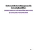Test Bank Farm Management 10th Edition by Ronald Kay William Edwards Patricia Duffy ISBN 9781264532643 A&plus;&NewLine;