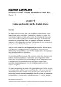 Solution Manual for Introduction to Criminal Justice&comma; 10th Edition by Robert M&period; Bohm & Keith N&period; Haley &vert; ISBN 978-1260571165 &vert; Comprehensive Criminal Justice Study Guide &vert; Chapter-by-Chapter Solutions