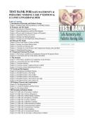TEST BANK for Safe Maternity & Pediatric Nursing Care 1st Edition by Luanne Linnard-Palmer &vert; Complete Chapters &vert; NCLEX Review