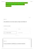 Water Distribution D2 California Practice test