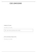 CSES 2040 UNIT 3 &lpar;CH&period; 12-17&rpar; QUESTIONS WITH VERIFIED ANSWERS