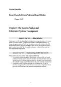 Solution Manual for Systems Analysis and Design&comma; 8th Edition by Alan Dennis&comma; Barbara Wixom & Roberta M&period; Roth &vert; Comprehensive IS Study Guide &vert; Chapter-by-Chapter Solutions Manual &vert; ISBN 978-1119803782