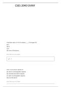 CSES 2040 SOIL SCIENCE LAB QUIZZES QUESTIONS WITH VERIFIED ANSWERS