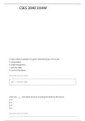 CSES 2040 FINAL EXAM 