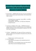 Cannon Trust School 1 Exam Study &NewLine;Questions with Already Graded A&plus; &NewLine;Answers &vert; Latest Edition 