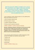 NUR 6121 ADVANCED NURSING II ACTUAL EXAM 1 LATEST 2026&sol;2027 ACCURATE QUESTIONS WITH WELL ELABORATED ANSWERS PLUS RATIONALES &lpar;100&percnt; COMPLETE CORRECT VERIFIED SOLUTIONS&rpar; NEWEST UPDATED VERSION 2026 EDITION &vert;GUARANTEED PASS A&plus; &lpar;MOST RECENT&rpar; &vert; FULL REVISED NUR