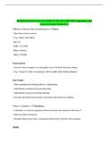 BUSINESS DATA MANAGEMENT EXAM 1 REVIEW Questions and Answers Latest Graded A&plus;