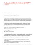 Copado - Fundamentals - 1 Exam Questions & Answers Test QUESTIONS AND VERIFIED SOLUTIONS &vert;2026&vert; ELABORATED &DETAILED ANSWERS&excl;&excl;&NewLine;