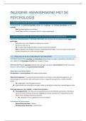 Algemene Psychologie &lpar;volledige samenvatting&rpar;