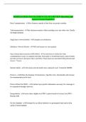 BUSINESS DATA MANAGEMENT EXAM 1 REVIEW Questions and Answers Latest Graded A&plus;