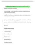 FINAL EXAM 3230 DBMS Questions and Answers Latest Graded A&plus;