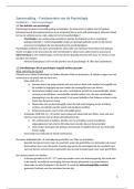 Samenvatting Fundamenten van de Psychologie &vert; Minor aan de Hogeschool Utrecht &vert; 2025&sol;26