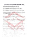 TIPS Certification Exam-MD Graded A&plus; 2026