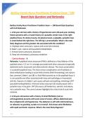 Barkley Exam &sol; Actual Certification Exam Questions Family Nurse Practitioner &lpar;FNP&rpar; Certification Review &sol; ANCC&colon; 175 Actual Exam