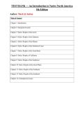 An Introduction to Native North America 5th Edition &mdash; by Mark Q&period; Sutton  &mdash; Complete Test Bank &lpar;Ch&period; 1-13&rpar;