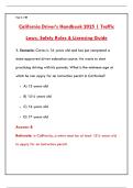 CALIFORNIA DRIVER HANDBOOK 2025 &vert; OFFICIAL DMV RULES & ROAD SIGNS