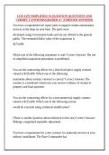 CON 2370 SIMPLIFIED ACQUISITION QUESTIONS AND CORRECT ANSWERS&vert;GRADED A&plus; &vert;VERIFIED ANSWERS&vert;
