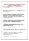 CM 4210 MIDTERM QUESTIONS AND CORRECT ANSWERS&vert;GRADED A&plus; &vert;VERIFIED ANSWERS&vert;