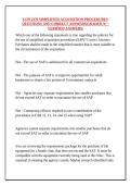 CON 2370 SIMPLIFIED ACQUISITION PROCEDURES QUESTIONS AND CORRECT ANSWERS&vert;GRADED A&plus; &vert;VERIFIED ANSWERS&vert;