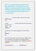 AEPA U&period;S&period; CONSTITUTION AND ARIZONA EXAMS &vert;&vert; MOST RECENT EXAMS 2026-2027 