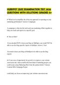 HOUSING CHOICE VOUCHER&NewLine;CERTIFICATION EVALUATION EXAMS 2026&NewLine;FULL SOLUTION STUDY GUIDE