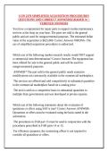 CON 2370 SIMPLIFIED ACQUISITION PROCEDURES QUESTIONS AND CORRECT ANSWERS&vert;GRADED A&plus; &vert;VERIFIED ANSWERS
