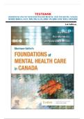 Test Bank  for  Morrison-Valfre's Foundations of Mental Health Care in Canada 1st Edition by Boris Bard&comma; Eric MacMullin  &  Jacqueline Williamson &vert; All Chapters 1-33 &vert; ISBN 9781771722339 &vert; Canadian Mental Health Nursing NCLEX 2026&sol;2027