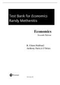 Test Bank for Economics&comma; 7th edition by Hubbard