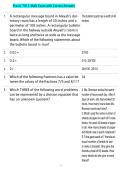Praxis 7813 Math Exam with Correct Answers 