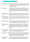 NC PRAXIS 7813 Exam with Solutions  
