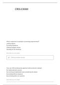 ILLINOIS CRSS PRACTICE TEST QUESTIONS WITH DETAILED VERIFIED ANSWERS &lpar;100&percnt; CORRECT ANSWERS&rpar; &sol;ALREADY GRADED A&plus;