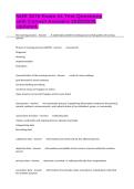 NUR 3270 Exam &num;1 Test Questions with Correct Answers 2025&sol;2026 Updated&period;&NewLine;&NewLine;