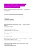 NURS 3270&colon; Exam 2 Study Guide Questions with Actual Detailed Answers 2026 Updated&period;