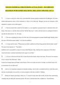 NUR 2513 MATERNAL CHILD NURSING ACTUAL EXAM 1  &vert; 50 COMPLETE QUESTIONS WITH EXPERT SOLUTIONS &vert; 2026 LATEST UPDATED &vert; GET A&plus;