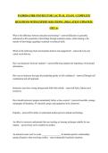 FLORIDA FIRE INSTRUCTOR 1 ACTUAL  EXAM  &vert; COMPLETE QUESTIONS WITH EXPERT SOLUTIONS &vert; 2026 LATEST UPDATED &vert; GET A&plus;