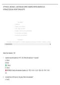 AP PHYSICS C&colon; MECHANICS &ndash; QUESTIONS AND CORRECT ANSWERS &lpar;VERIFIED ANSWERS&rpar; PLUS&NewLine;RATIONALES 2026 Q&A &vert; INSTANT DOWNLOAD PDF&period;