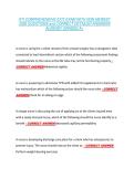ATI COMPREHENSIVE EXIT EXAM WITH NGN NEWEST &NewLine;2026 QUESTIONS and CORRECT DETAILED ANSWERS &NewLine;ALREADY GRADED A&plus; 